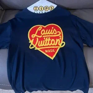 Louis Vuitton | Shirts | Louis Vuitton Navy Nigo Heart Intarsia